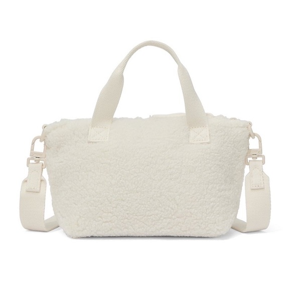 PINK Victoria's Secret Handbags - Victoria’s Secret PINK Plush Teddy Mini Bag